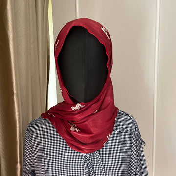 Shimmer Sulam Shawl